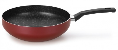 Frigideira Wok Amora Vermelho Matte